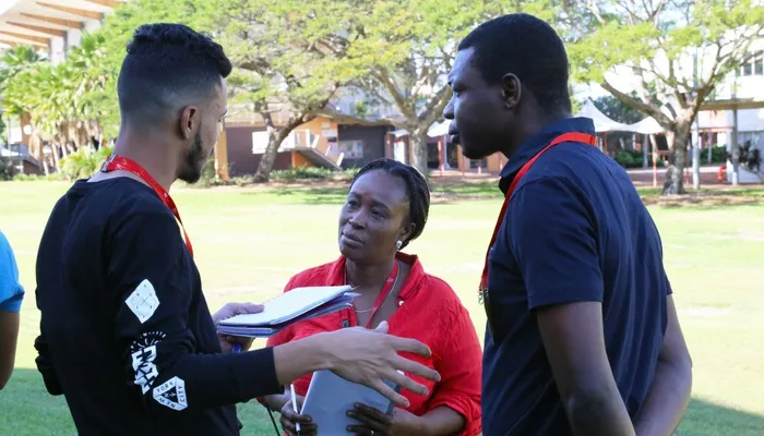 Studying to support the refugee community: Esther's story