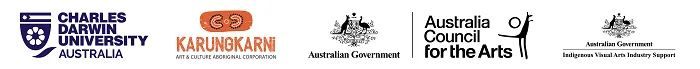 Gurindji Freedom Banner exhibition logo bar