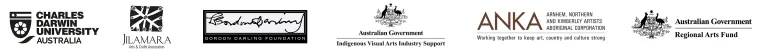 Yipapirraya Arnuwujaputi exhibition logo set