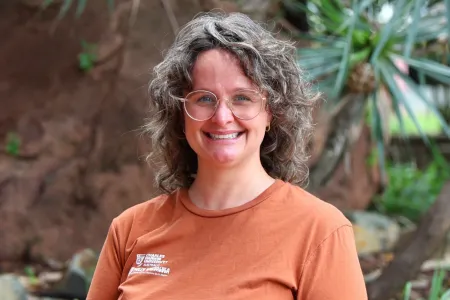 Bettina Chaseling smiling on Casuarina Campus