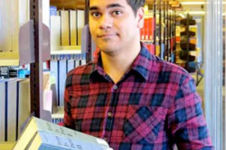 University Medal (VET) recipient Matthew Grant