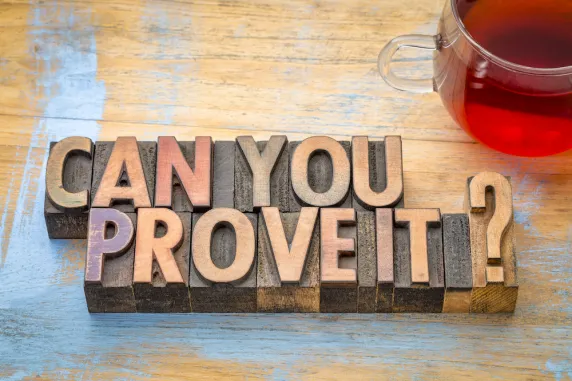 can you prove it