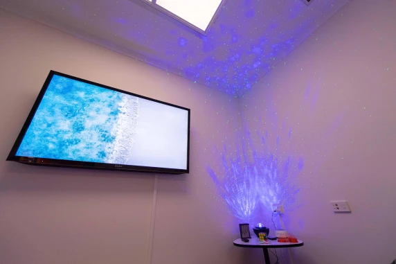 tv on the wall