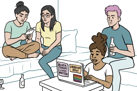 Image from the Respect Matters training.