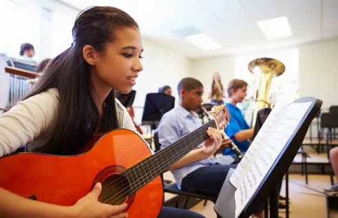 Music students