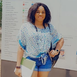 Chigozie on campus